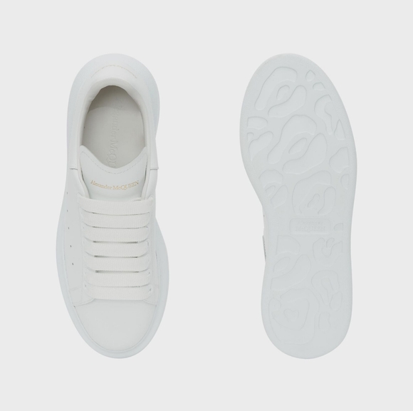Alexander McQueen Men's White Trainers - Picture 10 of 14